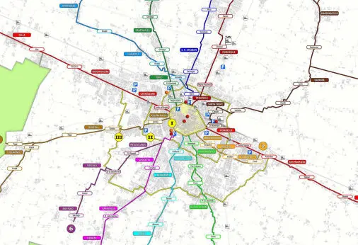 The Cycling Network Plan of Reggio Emilia 
